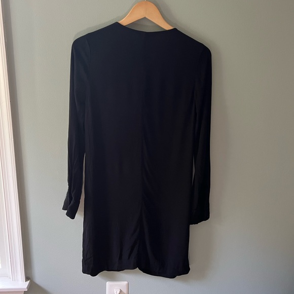 Madewell Heather Long Sleeve Button Front Dress - Picture 5 of 7